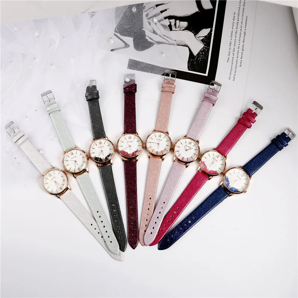 Minimalist Blue Women 2021 Fashion Watches Simple Scale Dial Ladies Leather Wristwatches Drop Shipping Woman Quartz Watch
Minimalist Blue Women 2021 Fashion Watches Simple Scale Dial Ladies Leather Wristwatches Drop Shipping Woman Quartz Watch