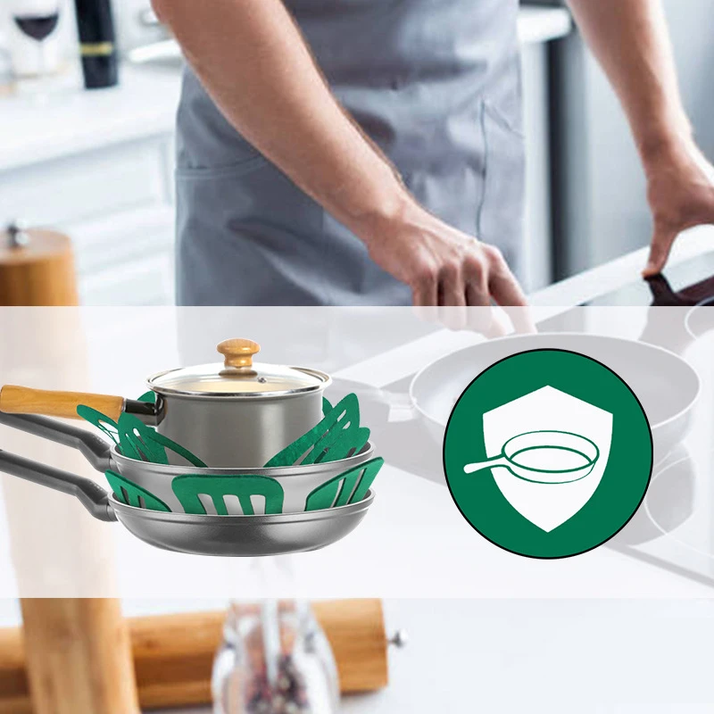 24pcs Non-stick Storage Protectors For Pad Pan Divider Pads To Prevent Scratching Separate And Protect Surfaces For Cookware
24pcs Non-stick Storage Protectors For Pad Pan Divider Pads To Prevent Scratching Separate And Protect Surfaces For Cookware
