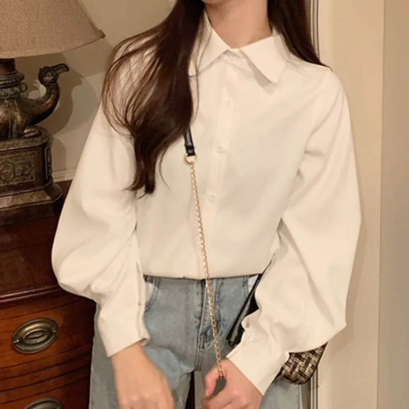 White Shirt Women's Early Autumn Chic Top Design Sense of Minority 2021 New French Long Sleeve Chic Shirt
White Shirt Women's Early Autumn Chic Top Design Sense of Minority 2021 New French Long Sleeve Chic Shirt