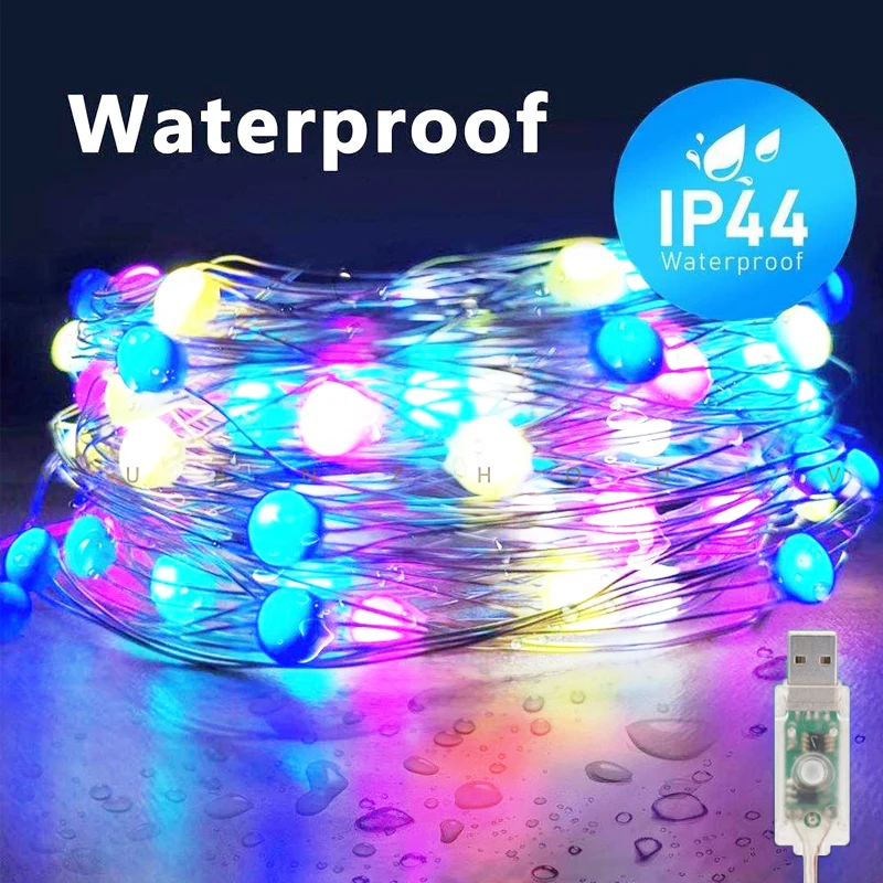16 Colors Copper Wire Light String Indoor USB Powered RGB Garland String Light LED Novelty Lighting Party Outdoor Decor Lighting
16 Colors Copper Wire Light String Indoor USB Powered RGB Garland String Light LED Novelty Lighting Party Outdoor Decor Lighting