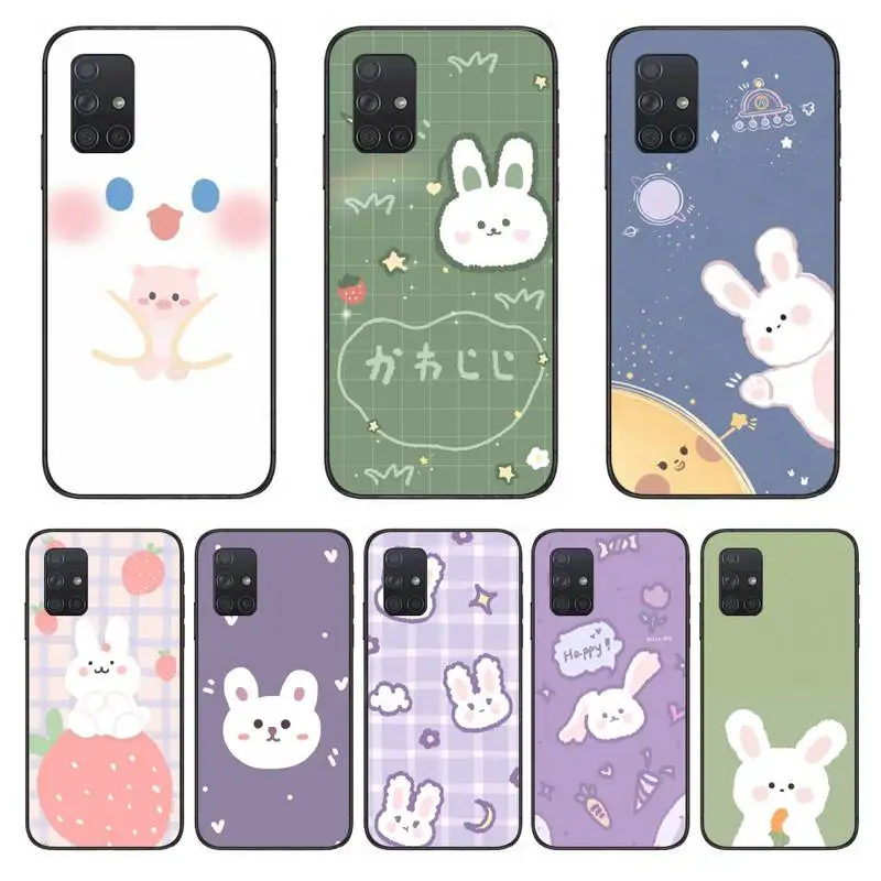 Милый мультяшный чехол для телефона с кроликом для Samsung Galaxy S9, S9plus, S20, 5G S20, ULTRA 5G S20 Plus, 5G S21, S30, чехол
Милый мультяшный чехол для телефона с кроликом для Samsung Galaxy S9, S9plus, S20, 5G S20, ULTRA 5G S20 Plus, 5G S21, S30, чехол