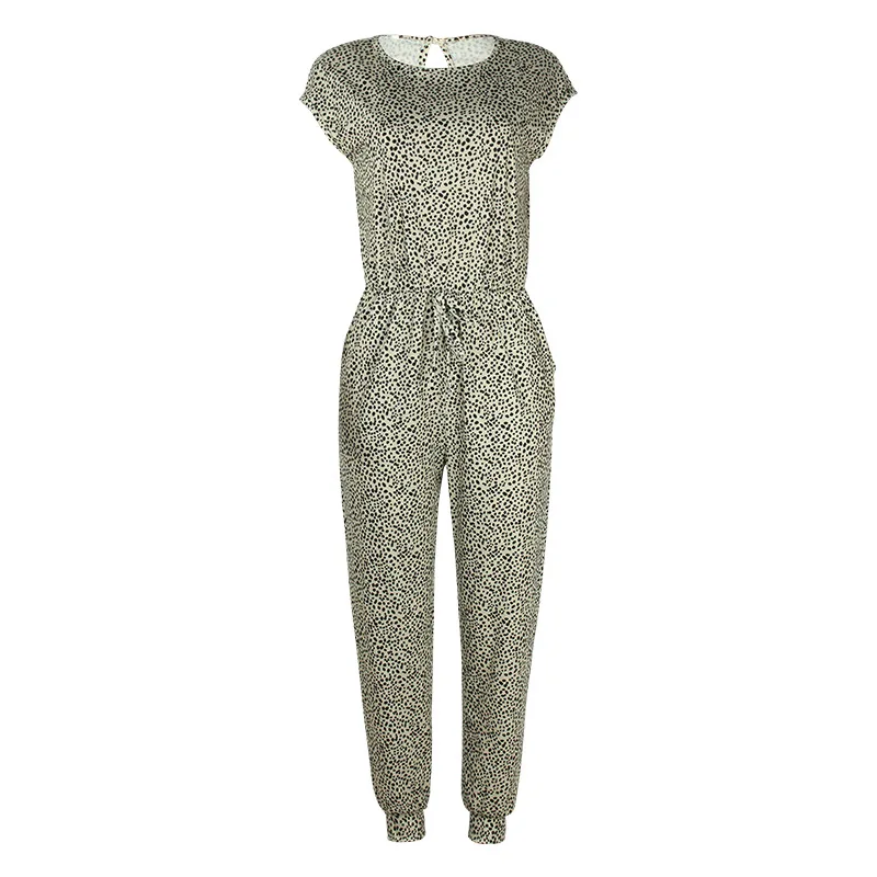Donsignet Fashion Women's Jumpsuit New Summer Hot Sale Casual Round Neck Pullover Leopard Print Loose Short Sleeve Jumpsuit
Donsignet Fashion Women's Jumpsuit New Summer Hot Sale Casual Round Neck Pullover Leopard Print Loose Short Sleeve Jumpsuit