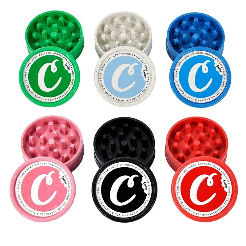 1Pieces Cookies Biodegradable PE Grinder for Smoking Weed, 2-layers 56mm Plastic Tobacco Herb Crusher Support Drop Shipping
1Pieces Cookies Biodegradable PE Grinder for Smoking Weed, 2-layers 56mm Plastic Tobacco Herb Crusher Support Drop Shipping
