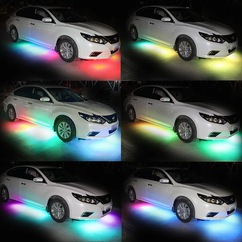 Car Chassis Lights Streamer Led Ambient Light RGB APP Remote Control Auto Decorative Atmosphere Neon Backlight Lamp Strip 12v
Car Chassis Lights Streamer Led Ambient Light RGB APP Remote Control Auto Decorative Atmosphere Neon Backlight Lamp Strip 12v