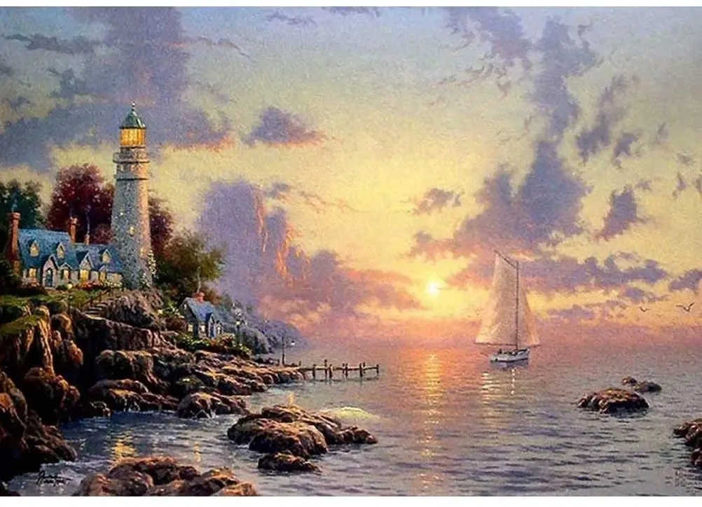 DIY 5D Diamond Painting Kits for Adults,Full Drill Diamond Embroidery Kit Home Wall Decor Office Decor(Lighthouse)
DIY 5D Diamond Painting Kits for Adults,Full Drill Diamond Embroidery Kit Home Wall Decor Office Decor(Lighthouse)