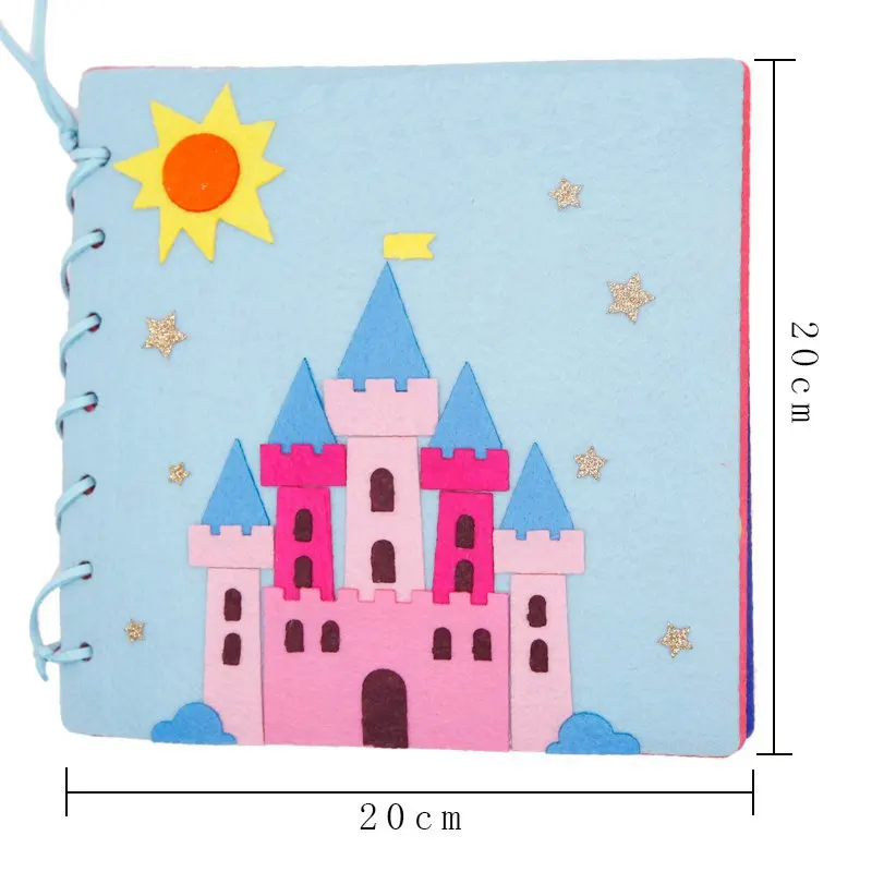 5 Styles Quiet Book Free-cutting Felt Shapes Craft Kit of Montessori Early Education Handmade Pictures Book DIY Crafts For Kids 
5 Styles Quiet Book Free-cutting Felt Shapes Craft Kit of Montessori Early Education Handmade Pictures Book DIY Crafts For Kids
