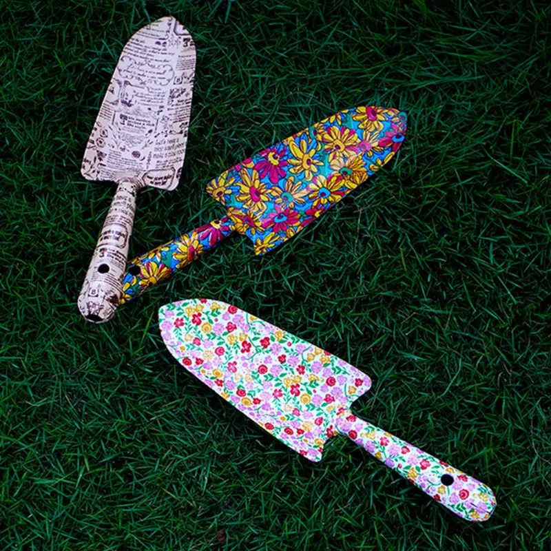Garden Trowel Printed Rust Resistant Small Shovel Gardening Tool for Flower Vege Y98D
Garden Trowel Printed Rust Resistant Small Shovel Gardening Tool for Flower Vege Y98D