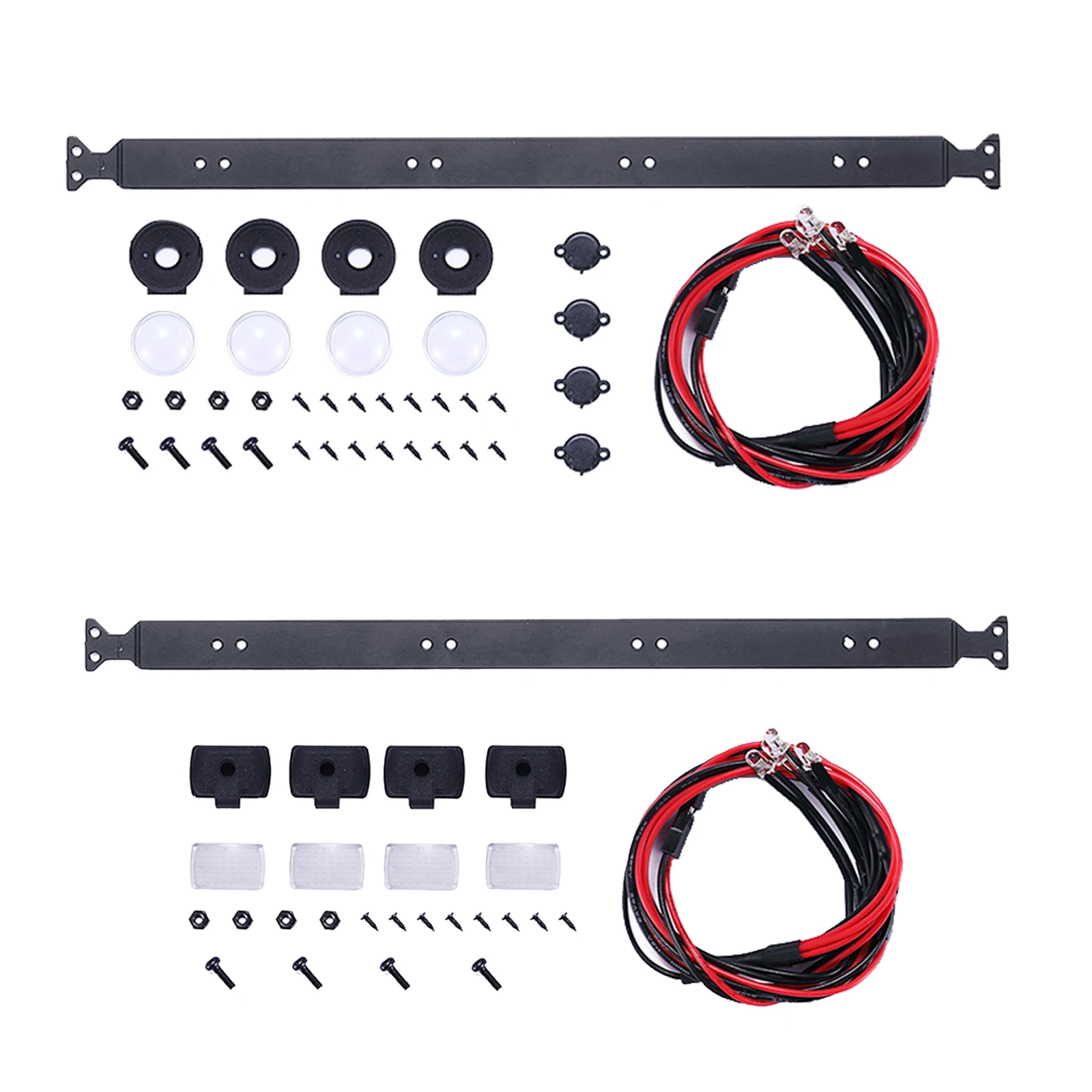 RC Light Bar Roof LED Lamp Kit for Traxxas -4 SCX10 90046 Recat MST 1:10 Scale RC Truck
RC Light Bar Roof LED Lamp Kit for Traxxas -4 SCX10 90046 Recat MST 1:10 Scale RC Truck