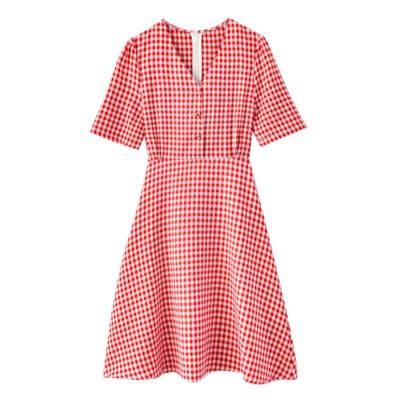 2020 Yellow Dress Plaid V-neck A-line Dress Pink Summer Yellow Beach Plaid Dress Kawaii Harajuku Vestidos De Fiesta Cortos
2020 Yellow Dress Plaid V-neck A-line Dress Pink Summer Yellow Beach Plaid Dress Kawaii Harajuku Vestidos De Fiesta Cortos