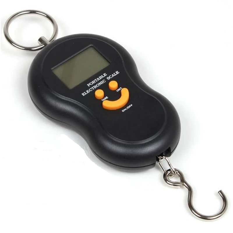 50Kg /10g LCD Digital Scales Portable Hanging Scale BackLight Fishing Pocket Electronic Weight Luggage Mini | Инструменты
