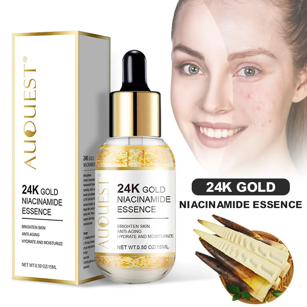 24k Gold Face Essence Anti-aging Anti-wrinkles Brighten Skin Moisturizing Hydrating Soft Mild No Irritation Skin Care Essence
24k Gold Face Essence Anti-aging Anti-wrinkles Brighten Skin Moisturizing Hydrating Soft Mild No Irritation Skin Care Essence