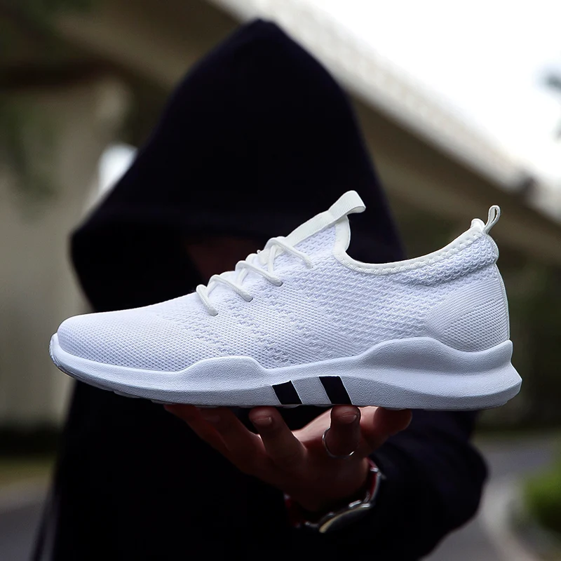 Walking New Flying woven running shoes men's casual sports shoes Men Footwear Breathable Mesh Light Walking sneaker
Walking New Flying woven running shoes men's casual sports shoes Men Footwear Breathable Mesh Light Walking sneaker