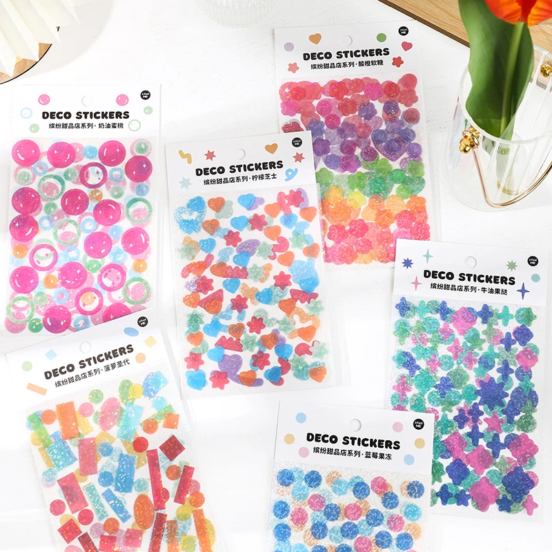 12packs/LOT colorful desserts series stationery sticker creative decoration DIY adhesive PET sticker
12packs/LOT colorful desserts series stationery sticker creative decoration DIY adhesive PET sticker