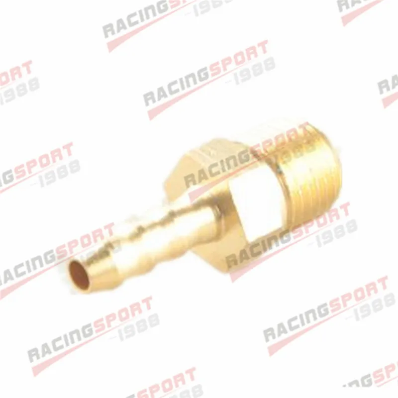 

Male Brass Hose Barbs 6mm To 1/4" NPT Pipe Male Thread