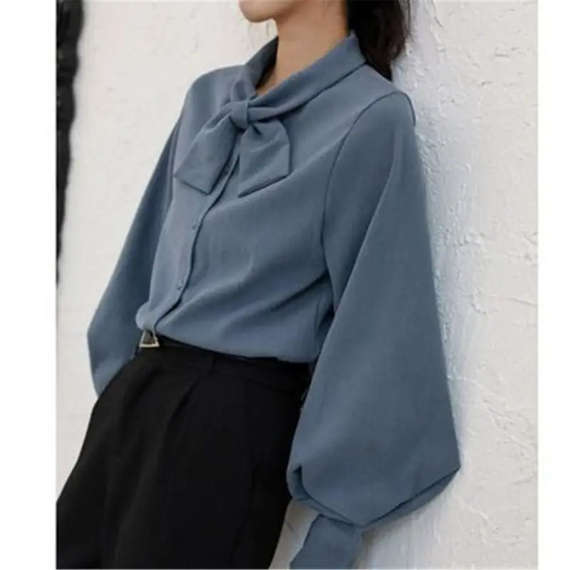2021 Spring And Autumn New Women Vintage Style Shirt Women Fashionable Lantern Sleeve Tops And Blusas
2021 Spring And Autumn New Women Vintage Style Shirt Women Fashionable Lantern Sleeve Tops And Blusas