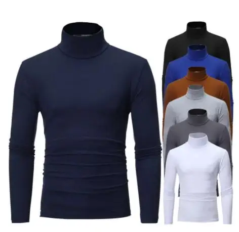 2021turtleneck for men Solid color slim elastic thin pullover men Spring Autumn turtleneck men clothing
2021turtleneck for men Solid color slim elastic thin pullover men Spring Autumn turtleneck men clothing