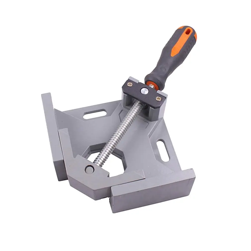 65mm 90 Degree Mitre Corner Clamps Picture Frame Holder Woodwork Right Angle Aluminum Single Handle Folder Tool Adjustable
65mm 90 Degree Mitre Corner Clamps Picture Frame Holder Woodwork Right Angle Aluminum Single Handle Folder Tool Adjustable