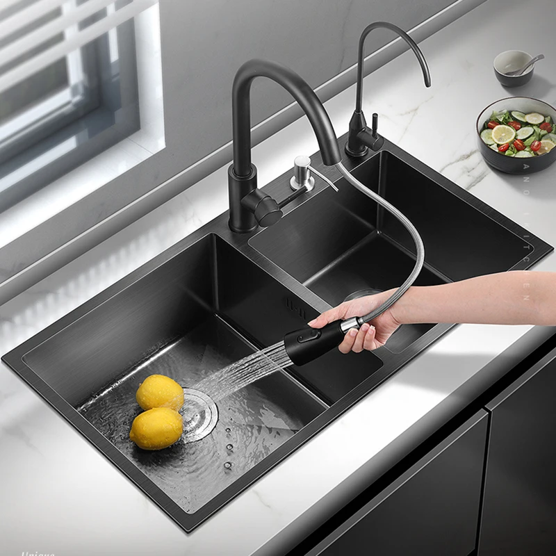 Stainless Steel Kitchen Sink Strainer Black Hidden Under Counter Faucet Sinks Vegetables Tray Cocina Accesorio Home Improvement
Stainless Steel Kitchen Sink Strainer Black Hidden Under Counter Faucet Sinks Vegetables Tray Cocina Accesorio Home Improvement