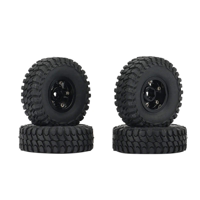 4PCS 54mm 1.0 Beadlock Wheel Rims Tires Set for 1/24 RC Crawler Car Axial SCX24 90081 AXI00001 Upgrade Parts
4PCS 54mm 1.0 Beadlock Wheel Rims Tires Set for 1/24 RC Crawler Car Axial SCX24 90081 AXI00001 Upgrade Parts