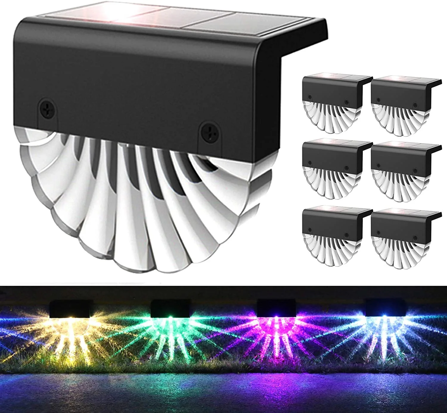 Светодиодный уличный светильник, акриловый корпус, Солнечная лампа RGB цвета, теплый белый светильник для лестницы, уличный светильник для с... 
Светодиодный уличный светильник, акриловый корпус, Солнечная лампа RGB цвета, теплый белый светильник для лестницы, уличный светильник для с...