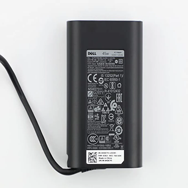 New Original 45w type c Latitude Ac Adapter For Dell Inspiron 17R (5737) 14 Rugged 5404 14 Rugged Extreme Charger Power Supply
New Original 45w type c Latitude Ac Adapter For Dell Inspiron 17R (5737) 14 Rugged 5404 14 Rugged Extreme Charger Power Supply