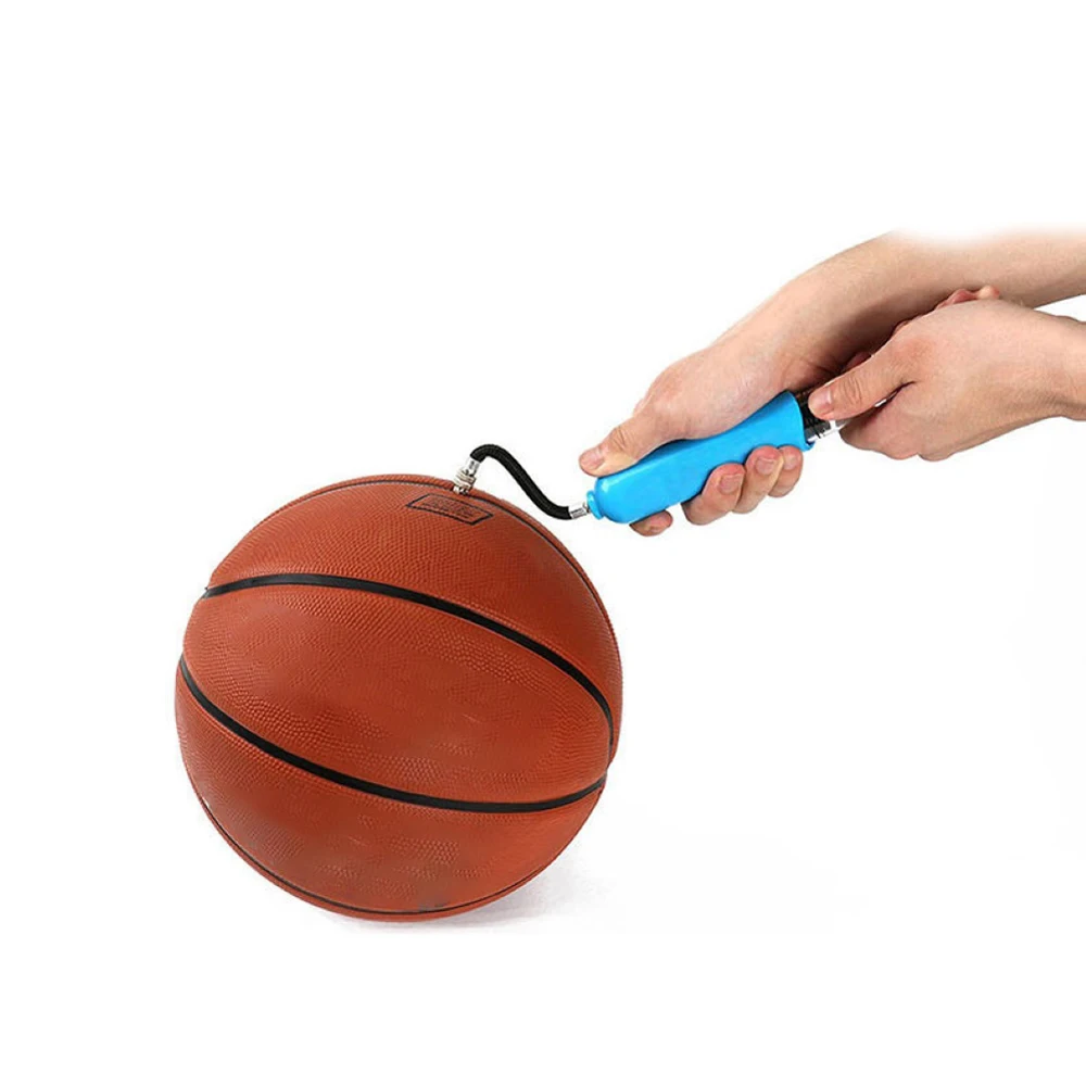 Ball Pump Portable Inflator Hand Held Air Ball Pump Basketball Soccer Volleyball Football With Needles Solid Color Pump 
Ball Pump Portable Inflator Hand Held Air Ball Pump Basketball Soccer Volleyball Football With Needles Solid Color Pump
