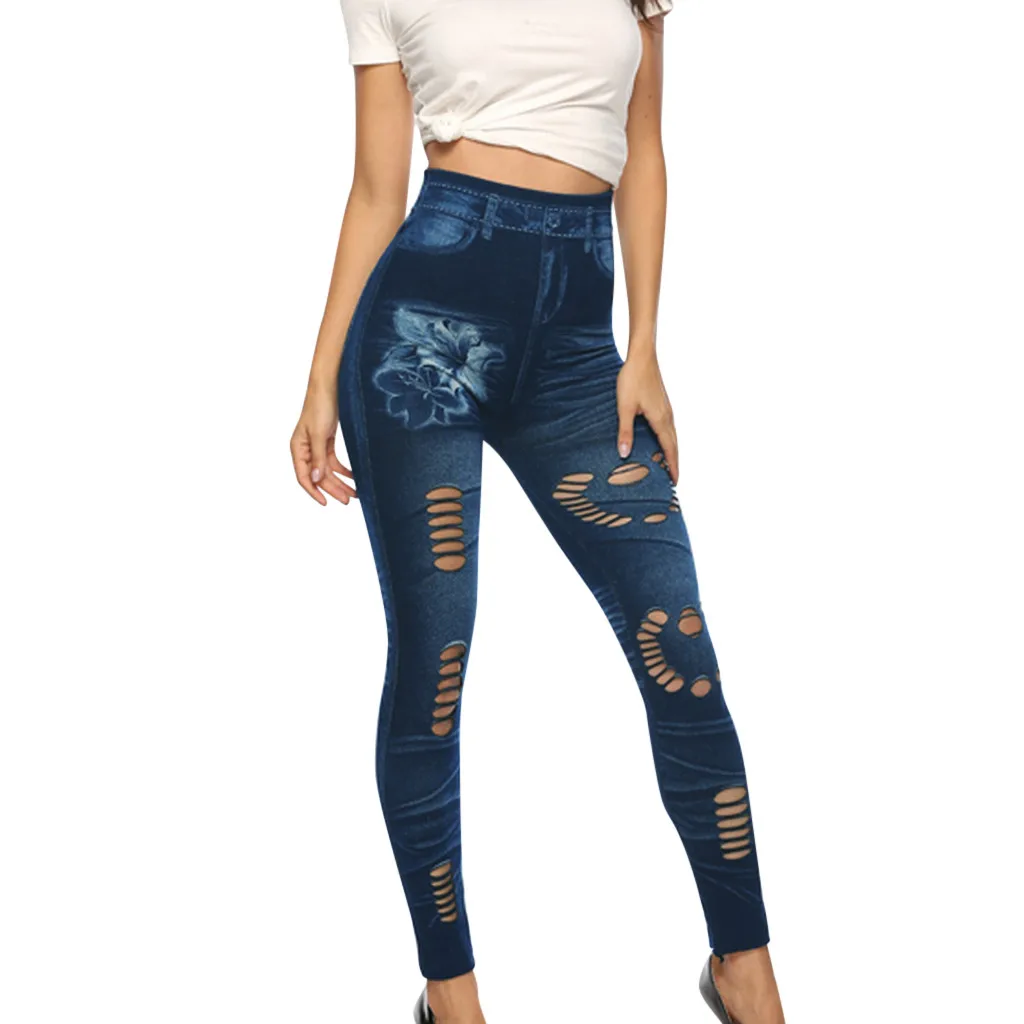 Women's Sexy High Waist Elasticity Printed Leggings Hight Waisted Plus Size Long Pants Pocket Denim Jeans Stretch Length Jeans
Women's Sexy High Waist Elasticity Printed Leggings Hight Waisted Plus Size Long Pants Pocket Denim Jeans Stretch Length Jeans