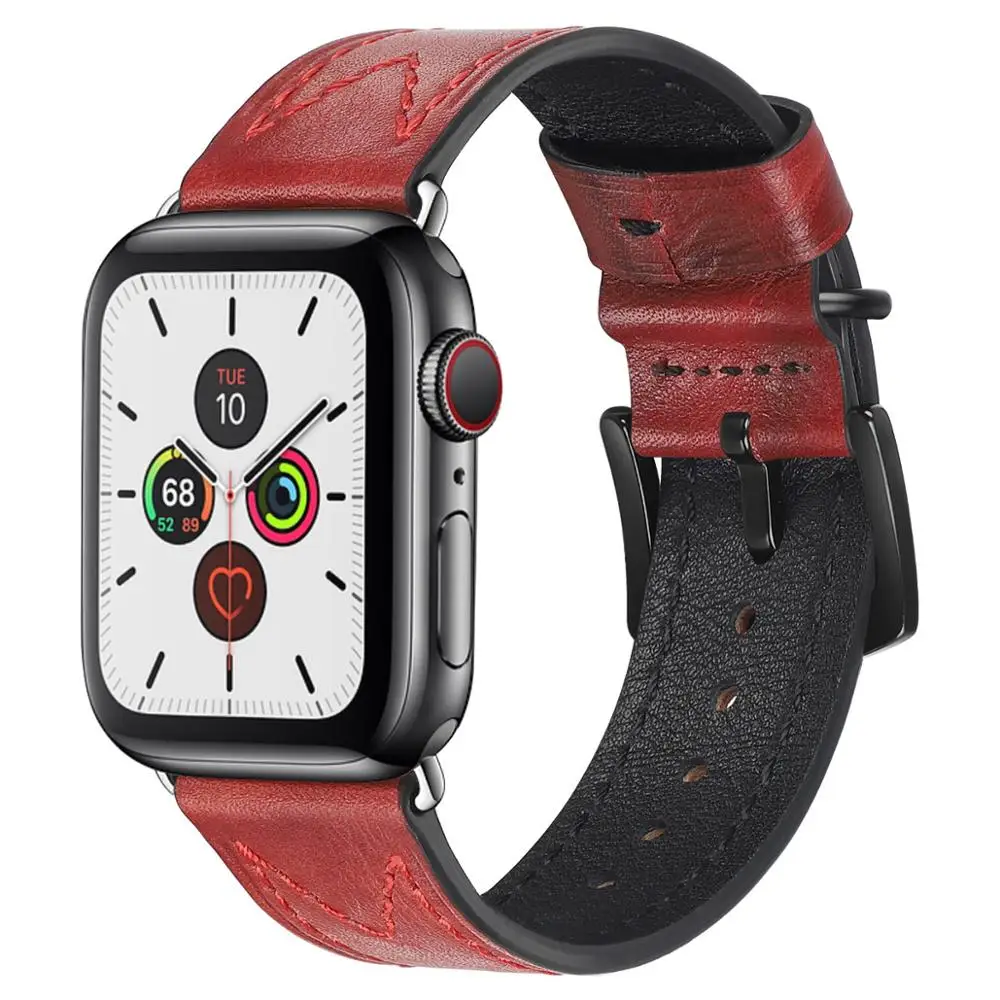 Cow Leather Strap For Apple Watch 5 Band 44mm iWatch Series 4 3 2 1 Smart Accessories 42mm Loop 38mm Bracelet Replacement 40mm
Cow Leather Strap For Apple Watch 5 Band 44mm iWatch Series 4 3 2 1 Smart Accessories 42mm Loop 38mm Bracelet Replacement 40mm