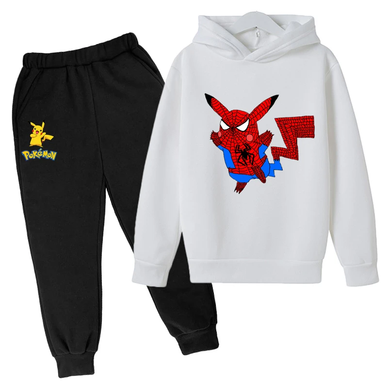 3-14 years pokemon-boy clothing sets 2022 new fashion casual cartoon active hoodies + pant toddler baby boy clothes 
3-14 years pokemon-boy clothing sets 2022 new fashion casual cartoon active hoodies + pant toddler baby boy clothes