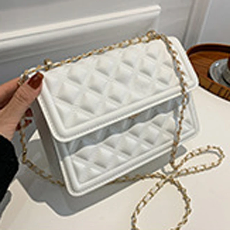2021 Fashion Design Women Shoulder Bags Solid Color Plaid High Quality New Casual Vacation Lovely Women Messenger Bags
2021 Fashion Design Women Shoulder Bags Solid Color Plaid High Quality New Casual Vacation Lovely Women Messenger Bags