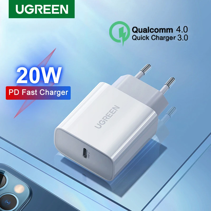Ugreen PD 20W USB C Charger for iPhone 13 12 11 Pro Max USB Type C Fast Charger Quick Charge 4.0 3.0 for iPad Huawei PD Charger
Ugreen PD 20W USB C Charger for iPhone 13 12 11 Pro Max USB Type C Fast Charger Quick Charge 4.0 3.0 for iPad Huawei PD Charger