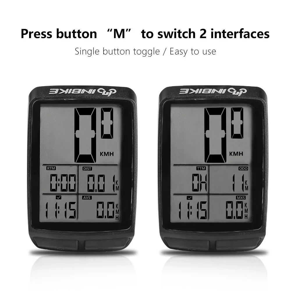 Mountain Road Bike English Code Table Waterproof Wired Luminous Velometer Cycling Code Table Mechanical Odometer Speedometer
Mountain Road Bike English Code Table Waterproof Wired Luminous Velometer Cycling Code Table Mechanical Odometer Speedometer