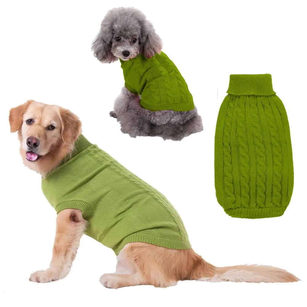 Dog sweater, warm pet sweater, puppy sweater, suitable for small dogs, medium-sized dogs, large dogs, cute knitted classic cat s
Dog sweater, warm pet sweater, puppy sweater, suitable for small dogs, medium-sized dogs, large dogs, cute knitted classic cat s