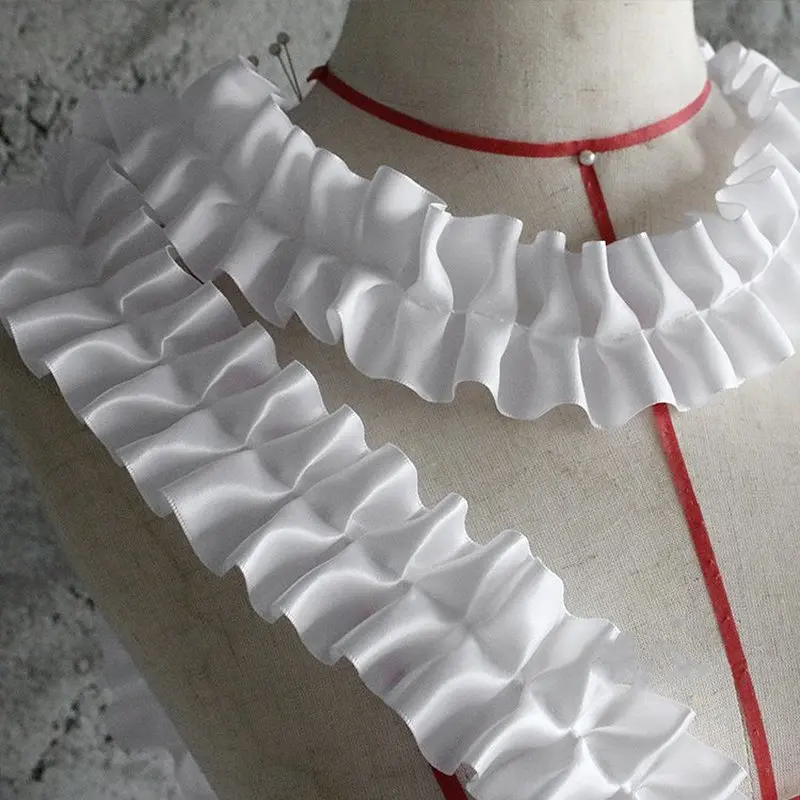 3Y/Lot white Wave pleated sewing lace tirm collar dress accessories wedding decoration
3Y/Lot white Wave pleated sewing lace tirm collar dress accessories wedding decoration