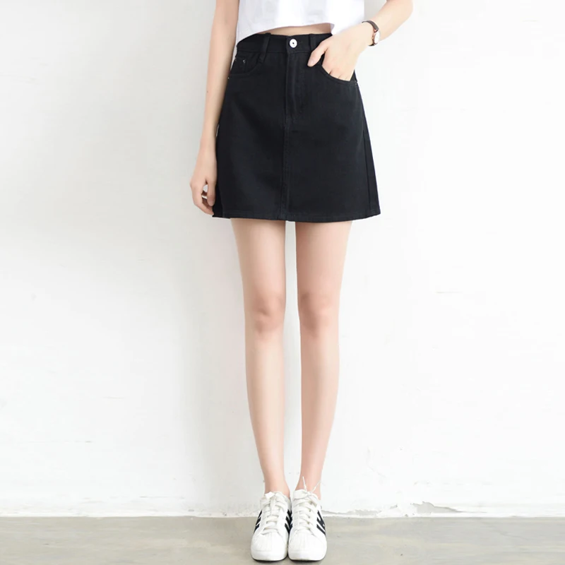 Fashion Korean Spring Summer Women Denim Skirt High Waist Mini Skirts Jeans Plus Size Harajuku Cotton Girls Black Skirtminiskirt
Fashion Korean Spring Summer Women Denim Skirt High Waist Mini Skirts Jeans Plus Size Harajuku Cotton Girls Black Skirtminiskirt