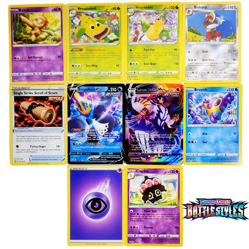 4 Styles Pokemon Cards Fighting Style Sword & Shield Booster Box Card Pack Team Battle Game Collection Cards Kids Gift Toys
4 Styles Pokemon Cards Fighting Style Sword & Shield Booster Box Card Pack Team Battle Game Collection Cards Kids Gift Toys