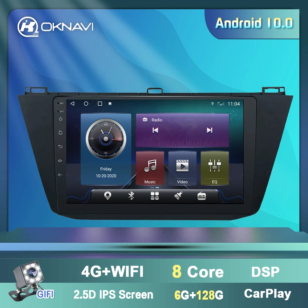 OKNAVI 4G+64G Car Multimedia Video Player For VW Volkswagen Tiguan 2016 2017 2018 Navigation GPS Stereo 2 Din Radio No DVD
OKNAVI 4G+64G Car Multimedia Video Player For VW Volkswagen Tiguan 2016 2017 2018 Navigation GPS Stereo 2 Din Radio No DVD
