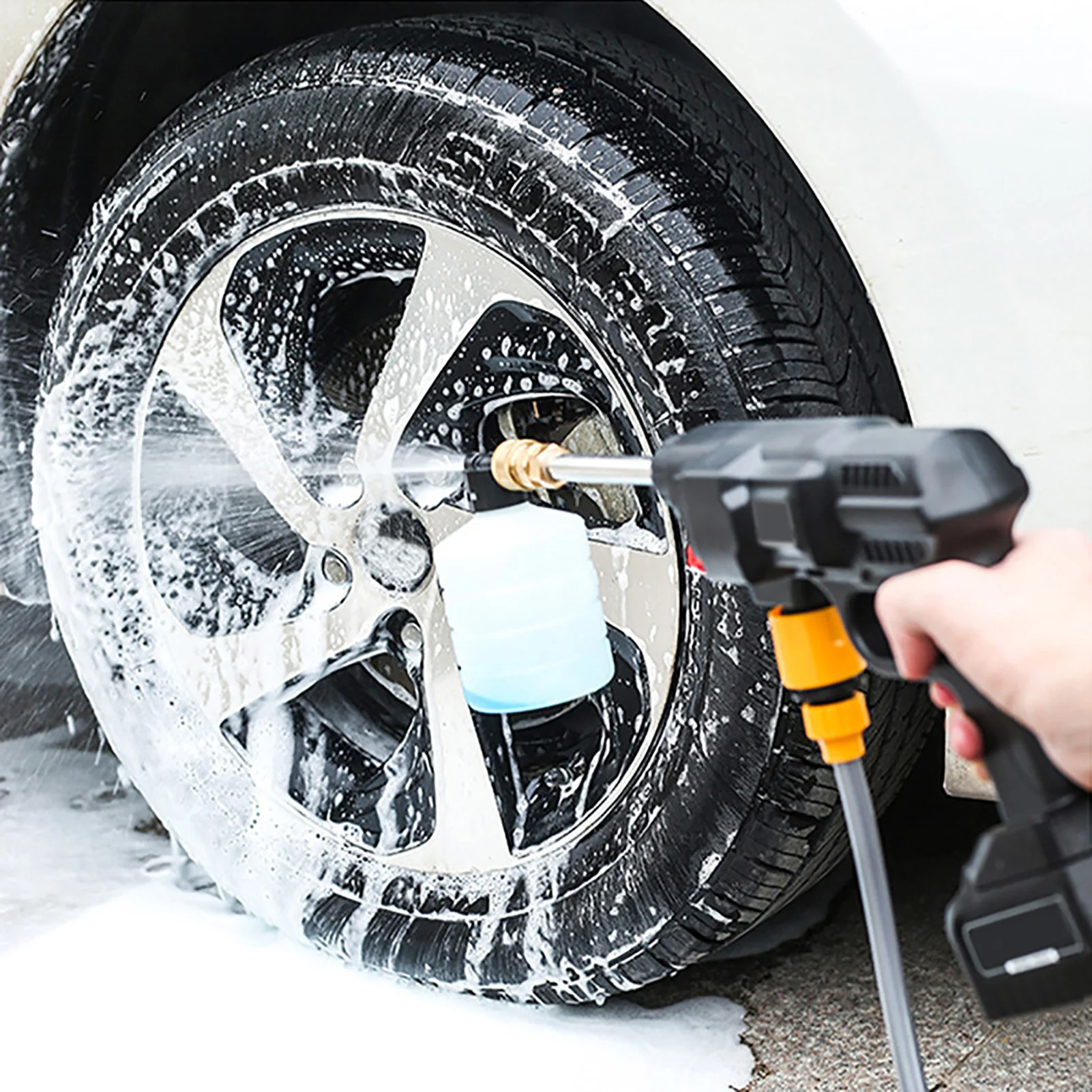 Car Washing High Pressure Car Wash Water Gun Portable High Pressure Washer Foam Generator Pressure Washer Power Cleaner Tool
Car Washing High Pressure Car Wash Water Gun Portable High Pressure Washer Foam Generator Pressure Washer Power Cleaner Tool