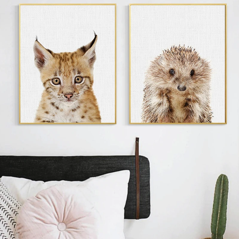 Nordic Cat Wall Art Panda Rabbit Wolf Canvas Painting Nursery Animal Posters and Prints Wall Pictures for Living Room Decor
Nordic Cat Wall Art Panda Rabbit Wolf Canvas Painting Nursery Animal Posters and Prints Wall Pictures for Living Room Decor