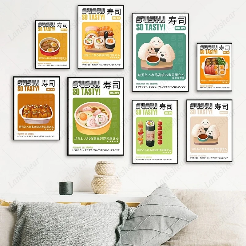 Japanese Traditional Poster Thailand Delicacy Foods Wall Art Modular Hd Print Dumplings Buns Sushi Canvas Painting Kitchen Decor
Japanese Traditional Poster Thailand Delicacy Foods Wall Art Modular Hd Print Dumplings Buns Sushi Canvas Painting Kitchen Decor