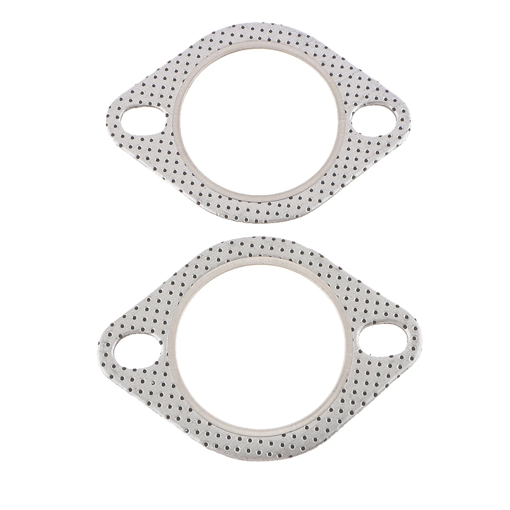 2 Bolt/Hole Exhaust Downpipe Flange Gasket DIY Parts for Car, High Pressure Resistant, 2Pack
2 Bolt/Hole Exhaust Downpipe Flange Gasket DIY Parts for Car, High Pressure Resistant, 2Pack