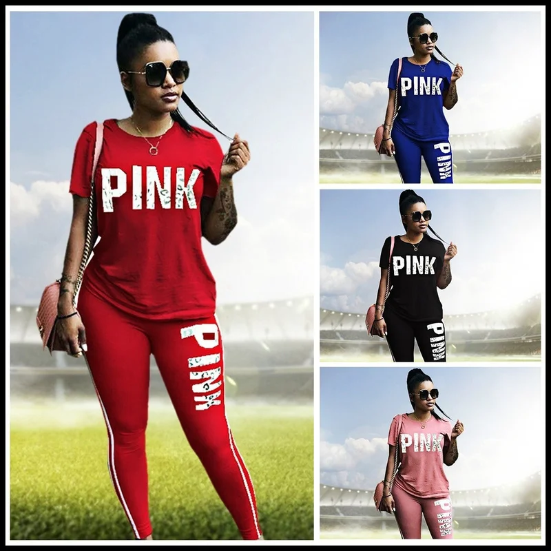 7 Color Ladies Women's Short Sleeve Tracksuit Lounge-wear Jogging 2 Piece Suit Plus Size
7 Color Ladies Women's Short Sleeve Tracksuit Lounge-wear Jogging 2 Piece Suit Plus Size