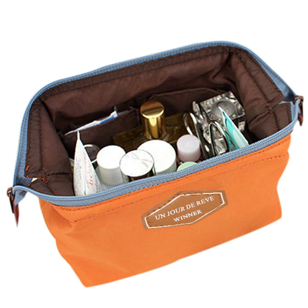 Travel Cosmetic Bag Nylon Makeup Bag Multi-function Zipper Toiletry Bag Makeup Kits Make Up Bags Storage Bag New
Travel Cosmetic Bag Nylon Makeup Bag Multi-function Zipper Toiletry Bag Makeup Kits Make Up Bags Storage Bag New