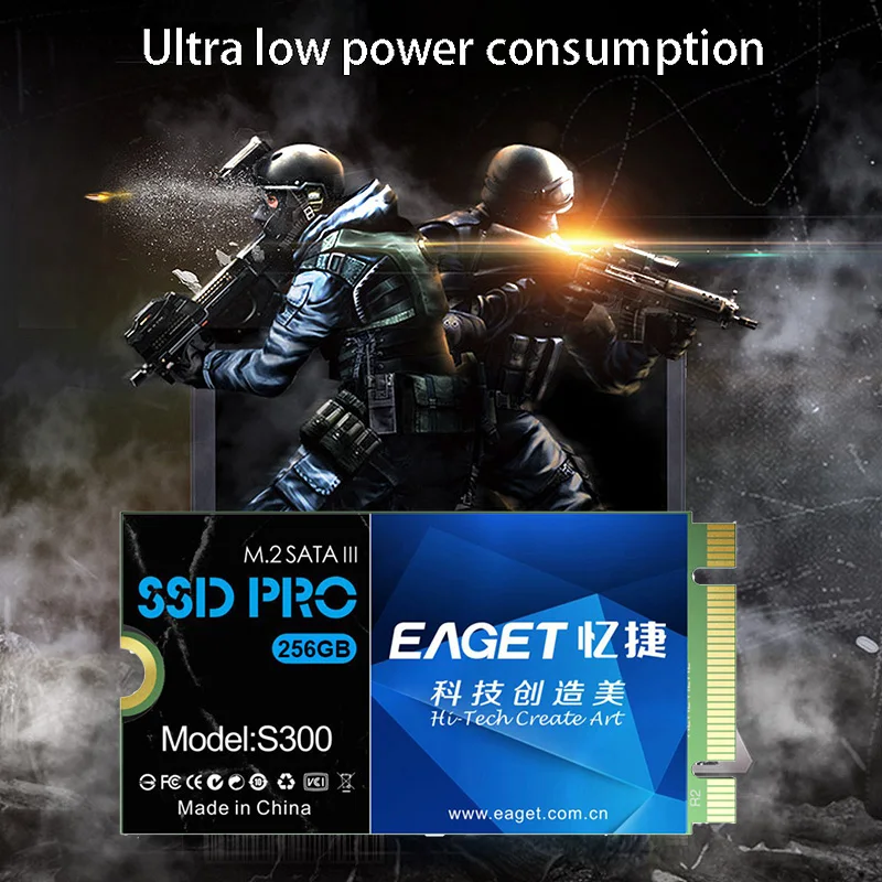 EAGET S300 Solid State Drive, 256G SSD M.2 NGFF 2242 SATA3.0 Laptop Solid State Drive
EAGET S300 Solid State Drive, 256G SSD M.2 NGFF 2242 SATA3.0 Laptop Solid State Drive