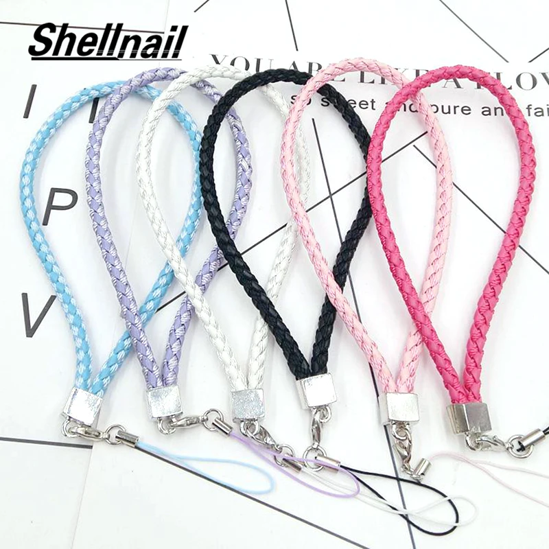 Shellnail PU Leather Hand Rope Mobile Phone Case Lanyards Braided Rope Pendant Wallet Line Lanyard Mobile Phone Charm Straps
Shellnail PU Leather Hand Rope Mobile Phone Case Lanyards Braided Rope Pendant Wallet Line Lanyard Mobile Phone Charm Straps
