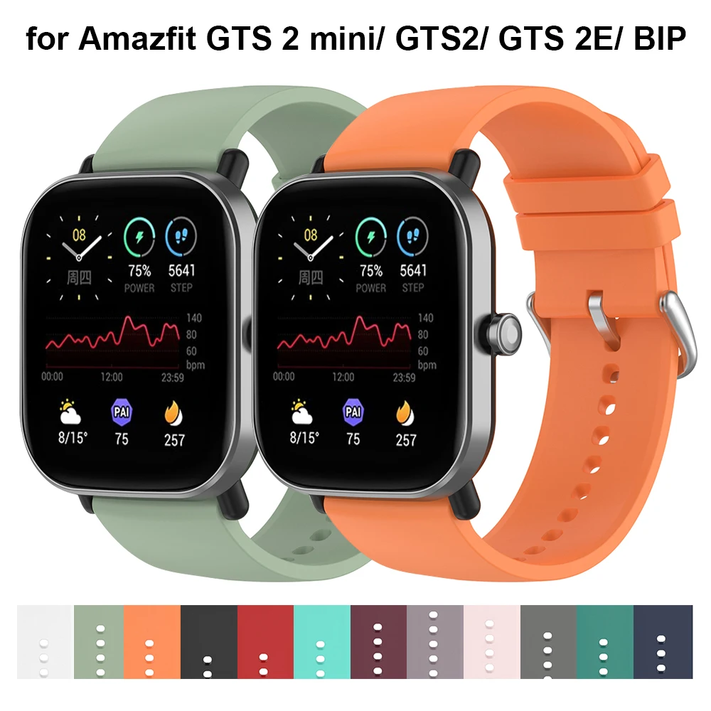 Ремешок для часов 20 мм для Huami Amazfit GTS/GTS 2, сменный силиконовый ремешок для Amazfit GTS 2e/ 2 Mini/ Amazfit GTR 42 мм
Ремешок для часов 20 мм для Huami Amazfit GTS/GTS 2, сменный силиконовый ремешок для Amazfit GTS 2e/ 2 Mini/ Amazfit GTR 42 мм