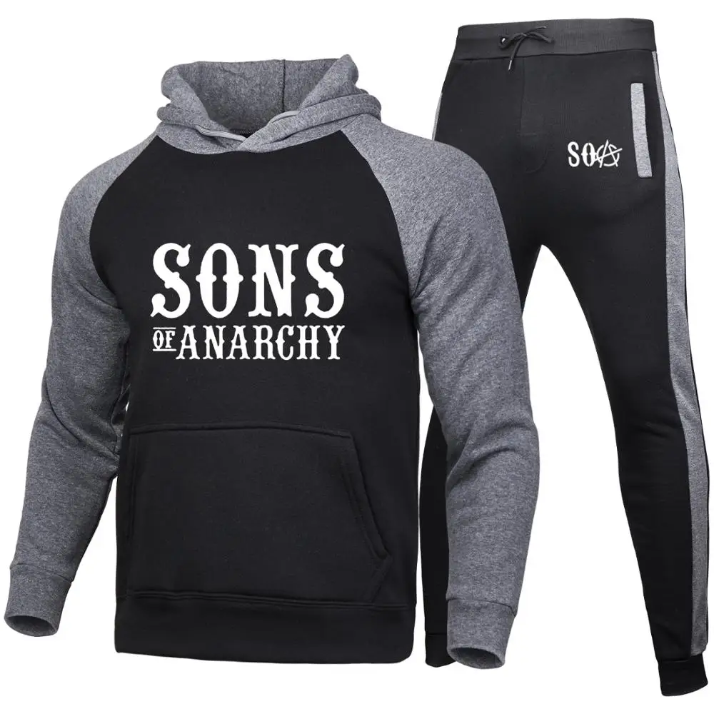 Spring Autumn New Casual Hot TV SOA Sons of Anarchy Cosplay Costume SONS Print high quality Cotton Men's hoodie Sportswear
Spring Autumn New Casual Hot TV SOA Sons of Anarchy Cosplay Costume SONS Print high quality Cotton Men's hoodie Sportswear