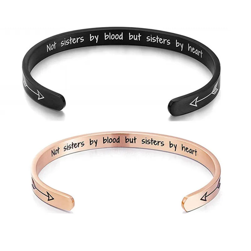 Friendship Stainless Steel Sisters Bracelets Best Friends Cuff Bracelet Bangle Women Fashion Jewelry
Friendship Stainless Steel Sisters Bracelets Best Friends Cuff Bracelet Bangle Women Fashion Jewelry