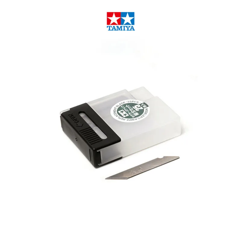 Tamiya 74075 Craft Tools Modeler's Knife Replacement Blade For Plastic Military Model Kit Gundam Doll Handicraft Building Tool
Tamiya 74075 Craft Tools Modeler's Knife Replacement Blade For Plastic Military Model Kit Gundam Doll Handicraft Building Tool