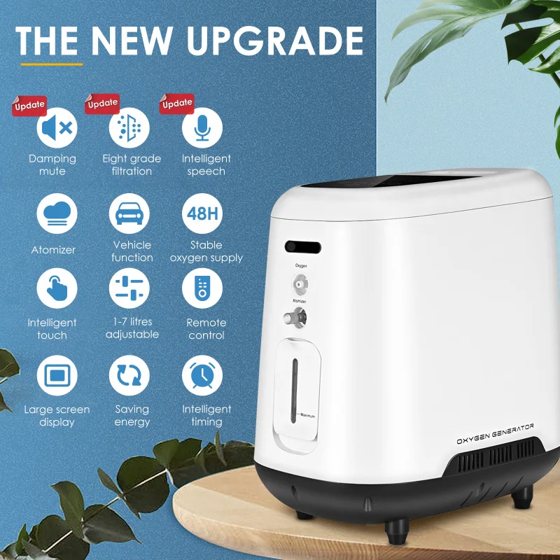 Ttlife Oxygen Concentrator Machine 1-7L/Min Generator Oxygen Making Machine Without Battery Air Purifier AC 110V
Ttlife Oxygen Concentrator Machine 1-7L/Min Generator Oxygen Making Machine Without Battery Air Purifier AC 110V